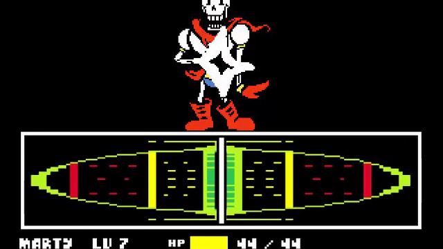 UNDERTALE all bosses fight colored mod смотреть онлайн