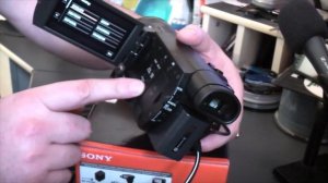 Sony 4k Camcorder FDR AX100E Port Connectors