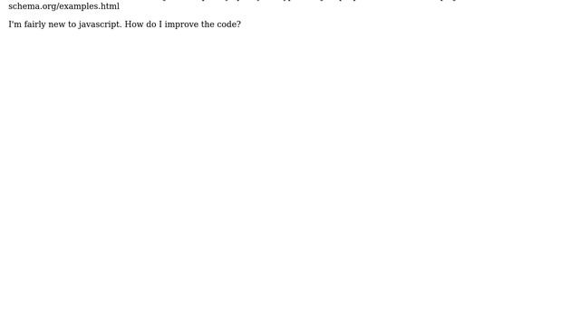 Code Review: JSON schema validator