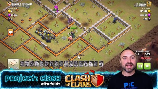 Clash of Clans • Clan World Tour Part 1: ClanAllStars • HUGE LOOT, WAR & A TH13 3 STAR ATTACK! смотреть онлайн