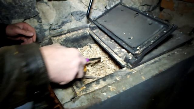 Топим стружкой твердотопливный котел. смотреть онлайн