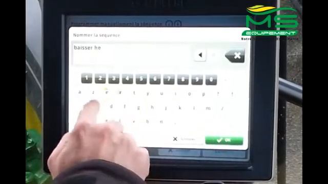 Tutoriel MS Equipement N°2 - Programmation d'une séquence en bout de champ смотреть онлайн