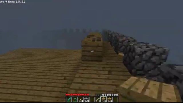 Minecraft постройка деревни серия 1