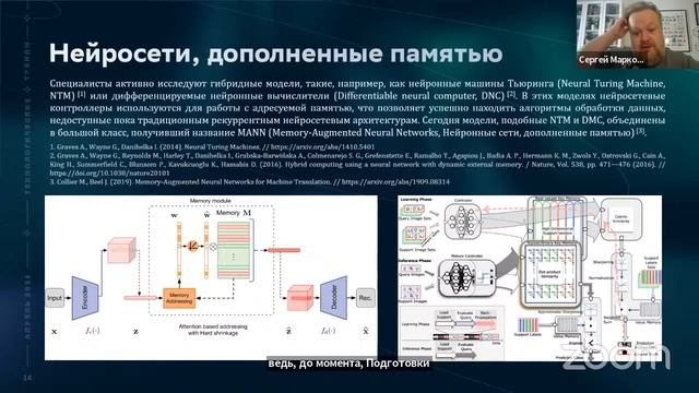 Основные направления развития фундаментальных моделей МО на пути к AGI - Сергей Марков — Семинар AG смотреть онлайн