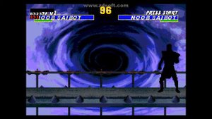 ultimate mortal kombat 3 noob saibot fatality