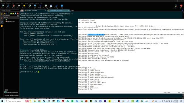 Install Oracle Database 19c - Long Term Release on Oracle Linux 7.9 - DBCA Option