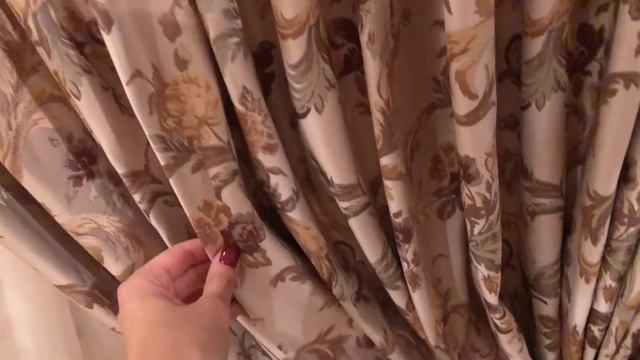 Классические ШТОРЫ в спальне. Дизайн, пошив штор 2019. Текстильное оформление. Жаккард, портьеры.