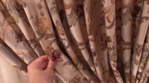 Классические ШТОРЫ в спальне. Дизайн, пошив штор 2019. Текстильное оформление. Жаккард, портьеры.