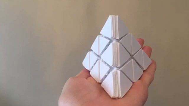 Как сделать зеркальную пирамидку(mirror pyraminx). смотреть онлайн