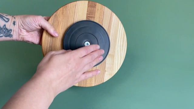 Поднос вращающийся из ясеня, 23 см, Майкл смотреть онлайн