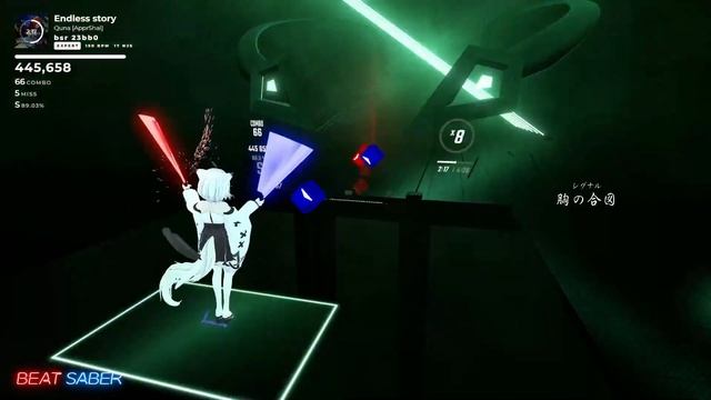 【BeatSaber】終わりなき物語 / クーナ【低スペックPCとOculus Quest 2だけでトラッキング】 смотреть онлайн