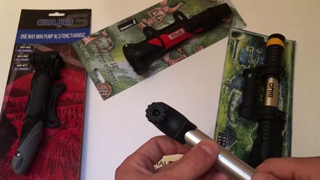 Насосы Giyo для велосипедов/ Велонасосы телескопические и бюджетные смотреть онлайн