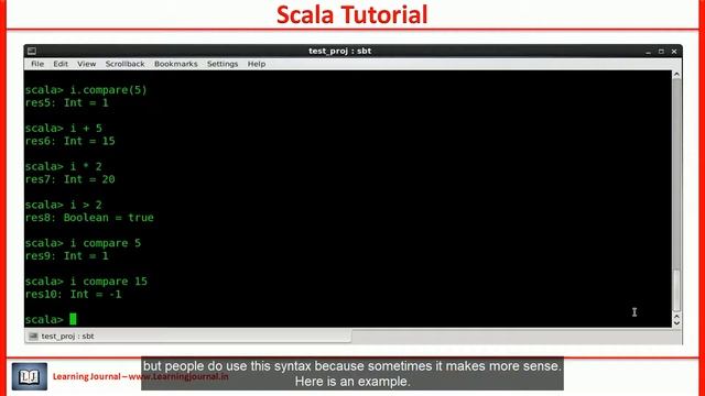 Scala Tutorial - Operators