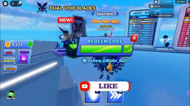 NEW ALL WORKING BLADE BALL CODES MARCH 2024 - ROBLOX BLADE BALL CODES смотреть онлайн