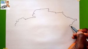 How to draw map of Kazakhstan