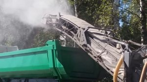 Снятие старого асфальта 2016