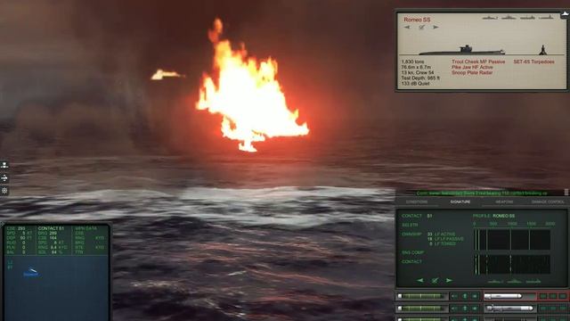 Cold Waters - подводные лодки (test) v1.12 смотреть онлайн