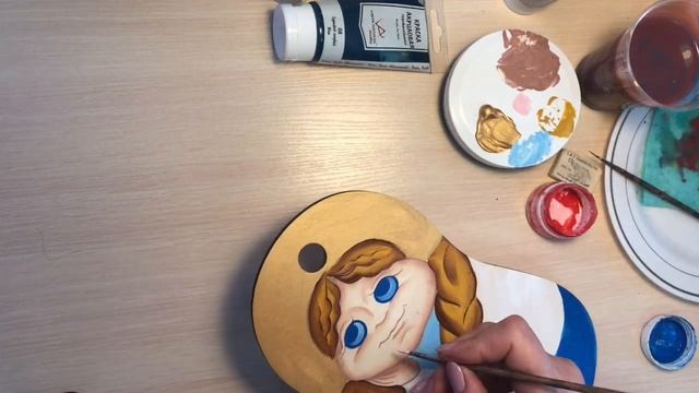 Мастер класс «Роспись матрешки»