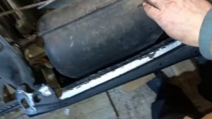 Снегоход Стелс. Как уплотнить соединения выхлопной системы.