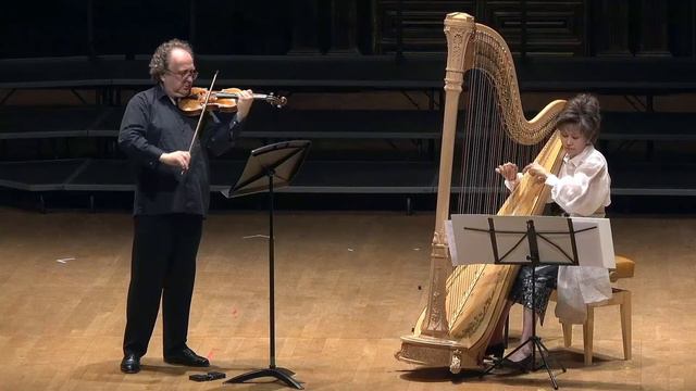 Guillaume Sutre, violin and Kyunghee Kim-Sutre, harp смотреть онлайн