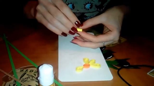 Открытка из Квиллинга @ Настя супер- оператор) Postcard from quilling смотреть онлайн