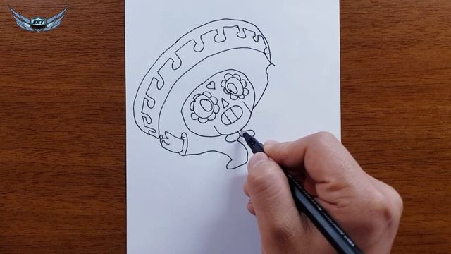 BRAWL STARS KARAKTER ÇİZİMİ -POCO - KOLAY RESİM NASIL ÇİZİLİR смотреть онлайн
