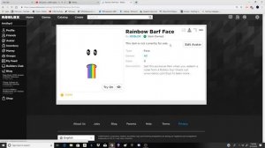 Rainbow Barf Face!!!