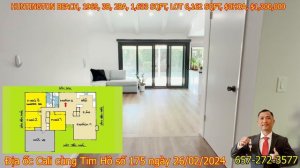 175. HUNTINGTON BEACH,  CÁCH BIỂN 0,5 MILES, CẠNH CÔNG VIÊN, NHÀ ĐẸP DỌN VÀO Ở NGAY, GIÁ $1,300,000