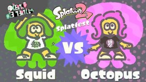 [ANIMATION]  Splatfest--Squids VS Octos