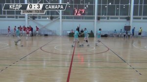 Гол Никиты Протопопова (Кедр) в ворота ГТС Самара 25.01.2024