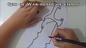 GOD OF WAR  -Desenhando a Lâmina do Caos (Drawing the blade of chaos)