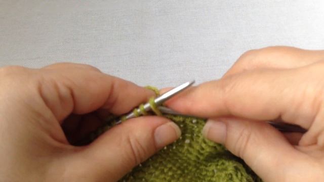 Зеленый свитер с листьями на ветке МК 4 смотреть онлайн