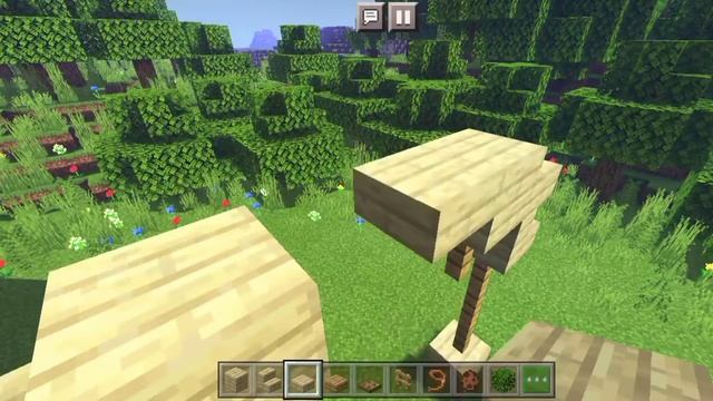 Как построить красивые качели в майнкрафте. смотреть онлайн