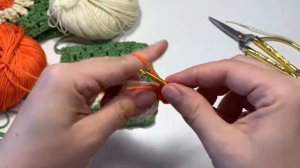 Бабушкины квадраты с цветочком для НОВИЧКОВ