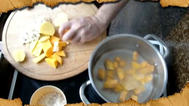 Зеленчукова  крем супа с тиква и целина смотреть онлайн