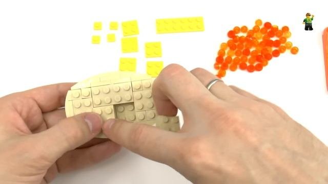 LEGO | ЛЕГО уроки GameBrick. Бутерброд с икрой!