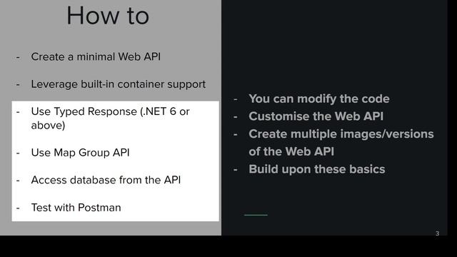 Minimal Web API and Docker смотреть онлайн