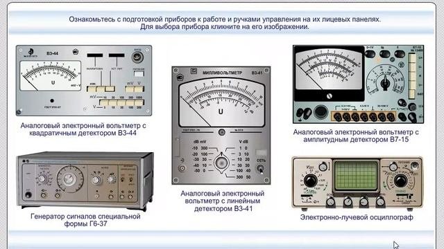 Электротехнические измерения