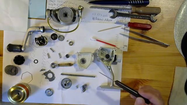 Катушка Guangwei GW.S 2000Vi = Ryobi Ecusima 2000Vi - разбор-обзор. смотреть онлайн