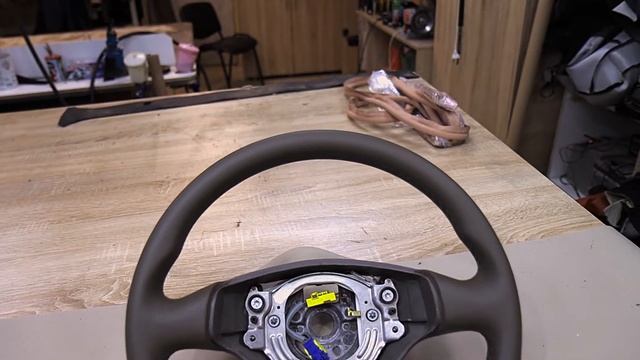 Пошив руля для AUDI A4 B6 смотреть онлайн