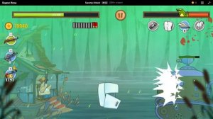 Игра Swamp Attack, 12 уровень, последний