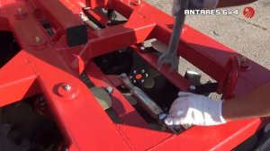 Борона дисковая Antares 6x4 - Основные настройки и подготовка к работе