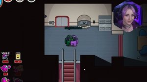 Surviving for 24hrs on AIRSHIP in Among Us!