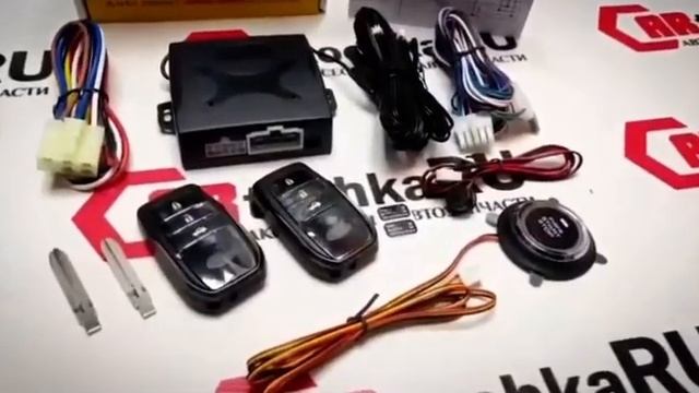 ?Cигнализация+aвтoзaпуcк+кнoпка Start/Stop C иммобилaйзеpом Cтиль Toyota❗️ ➖3900₽.?