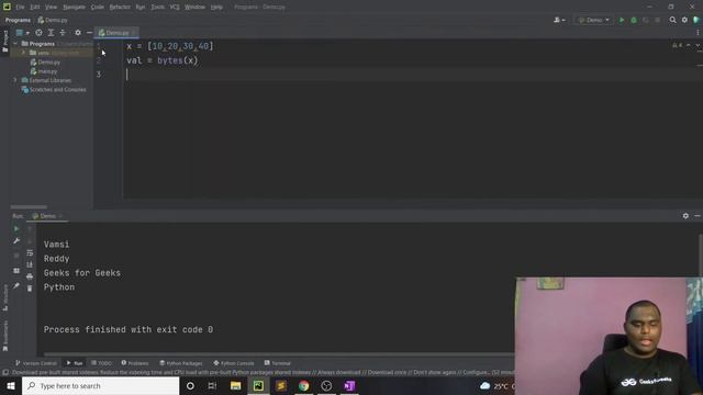 L2 : Python Interview Preparation Course | Vamsi Bheemreddy | GeeksforGeeks Python смотреть онлайн