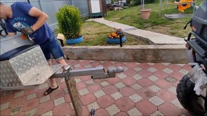 Как прицеп от мотоблока прицепить квадроциклу