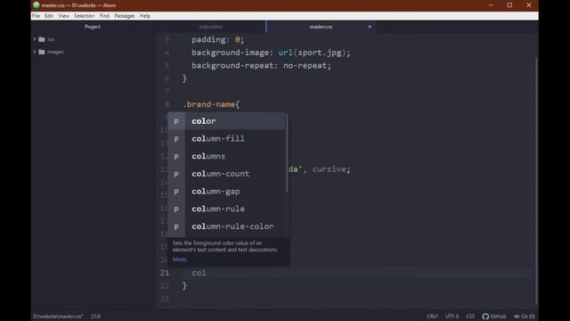 How To Create A Website Using HTML And CSS Step By Step Website Tutorial | Header part |