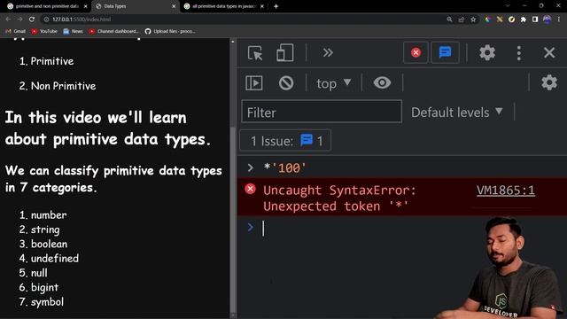 Data Types in JavaScript | Primitive Data Types Explained | The Complete JavaScript Course | Ep.03 смотреть онлайн