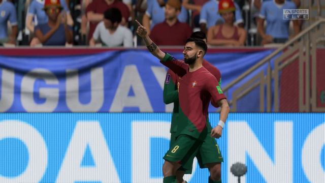 FIFA 23 GAMEPLAY - Bruno Fernandes Long Range Goal