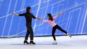 Юлия Зимина и Петр Чернышев. Тренировка. Фрагмент выпуска от 15.12.2013